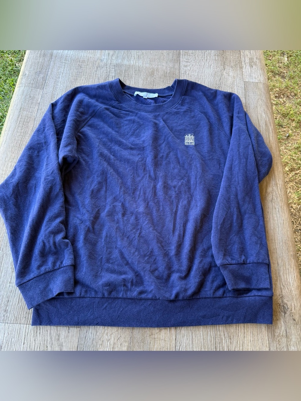 Hill House Crewneck Sweater Navy Blue Men’s Size Large